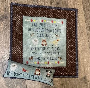 Preorder - Dog Sampler by Rebel Stitcher Designs Market Exclusive