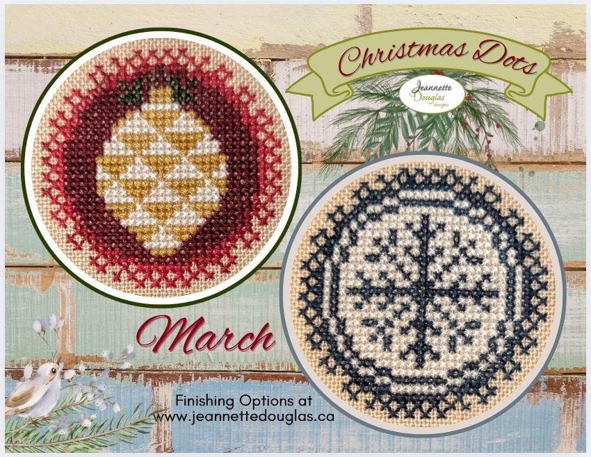 Preorder - Christmas Dot Series - March by Jeannette Douglas Designs