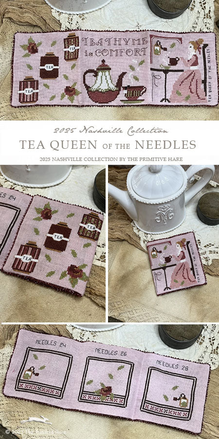 Preorder - Tea Queen of the Needles by The Primitive Hare