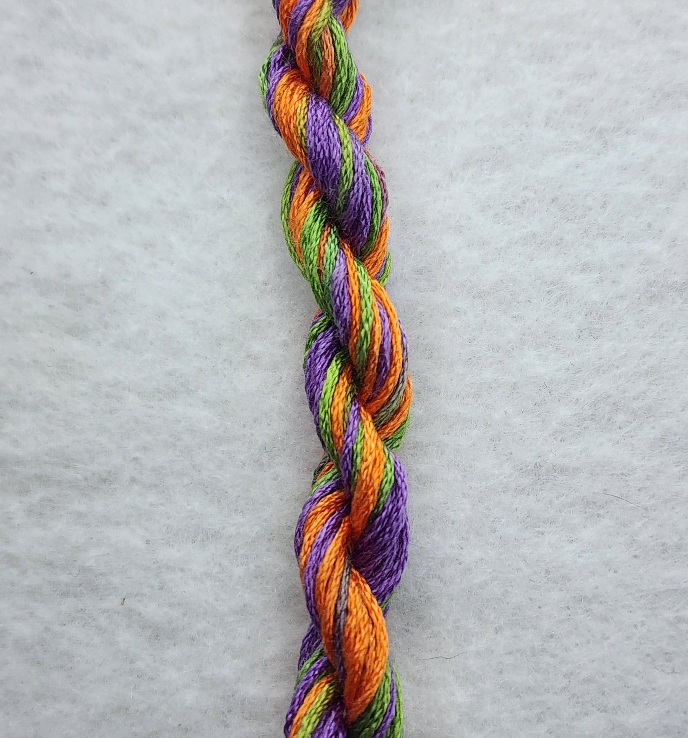 Trick or Treat Hand Dyed Silk