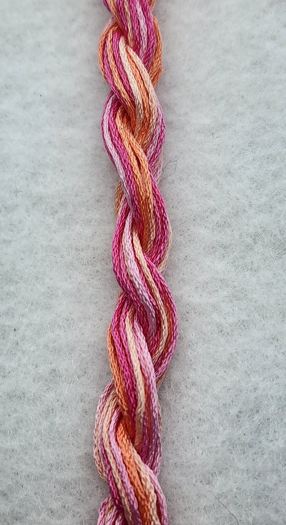 Life's a Peach Hand Dyed Silk