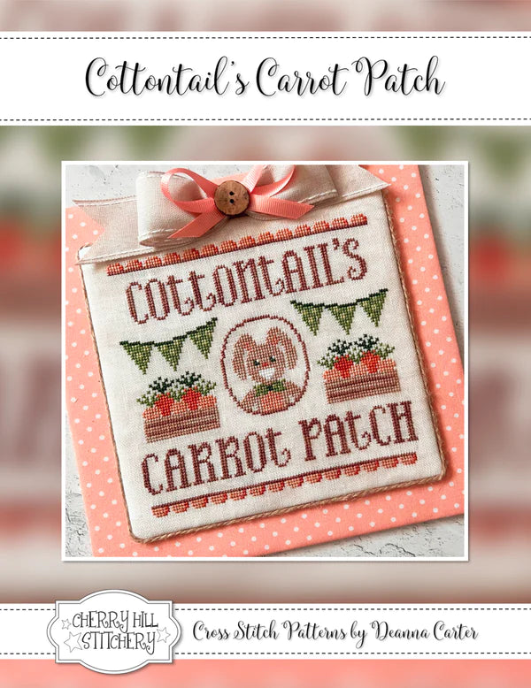 Cottontail's Carrot Patch  by Cherry Hill Stitchery