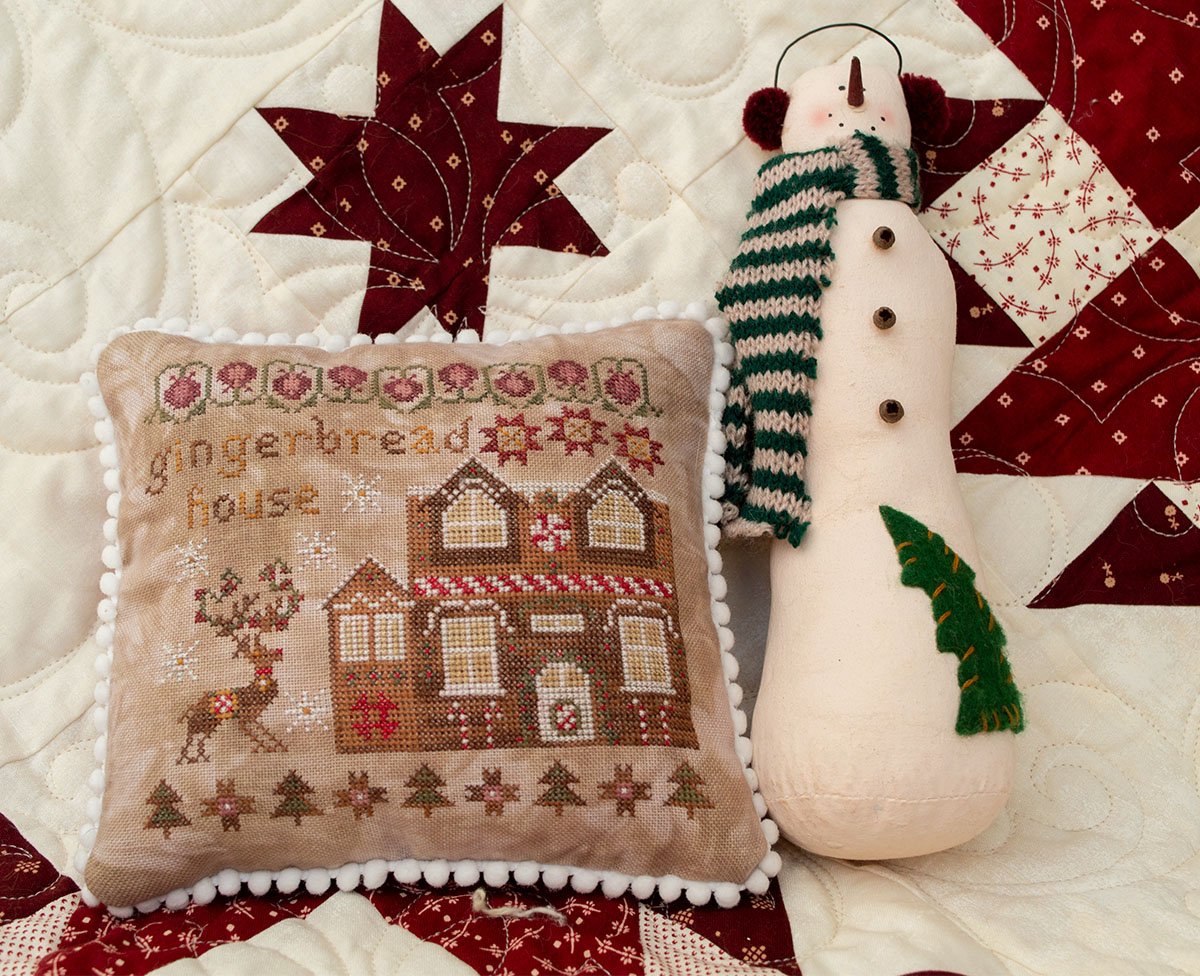 Gingerbread House by Pansy Patch Quilts and Stitchery