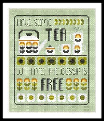 Tea & Gossip by Little Dove Designs