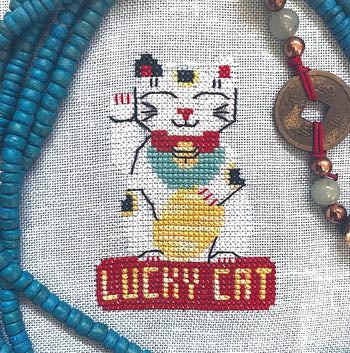 Lucky Cat by Bendy Stitchy