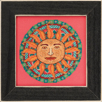 Summer Mandala (2021) - Beaded Cross Stitch Kit  Mill Hill