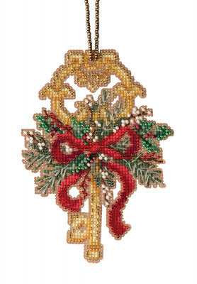 Winter Key (2021) - Beaded Cross Stitch Kit Mill Hill