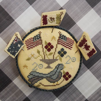 Patriotic Pinkeep by Bendy Stitchy