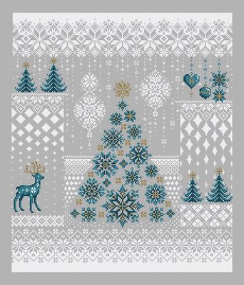 Winter Snowfall by Shannon Christine Designs