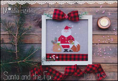 Santa and the Fox by Madame Chantilly