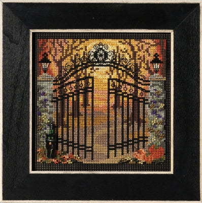 Spooky Gate (2021) Beaded Cross Stitch Kit by Mill Hill