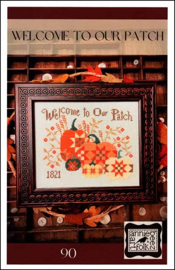 Welcome to Our Patch by Annie Beez Folk Art