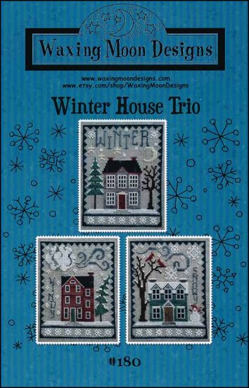 Winter House Trio by Waxing Moon Designs